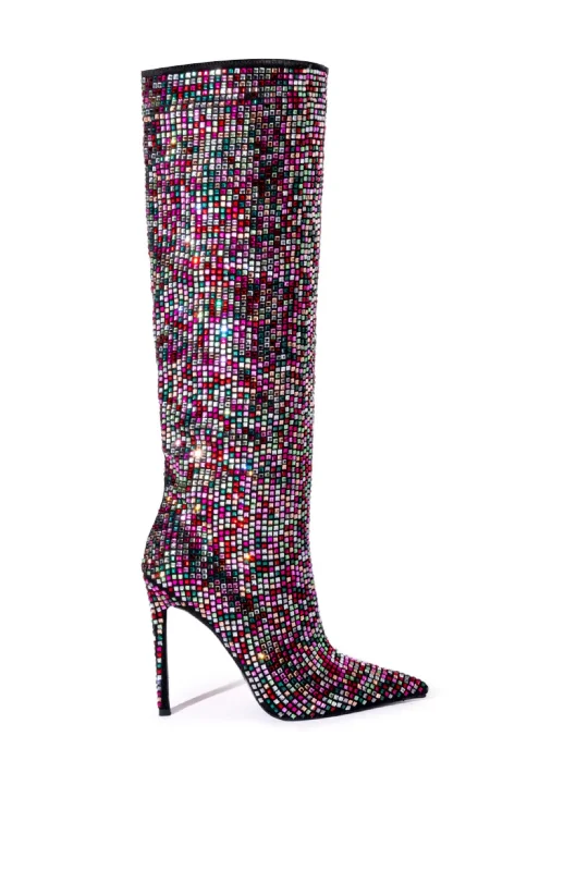 Boots with chic heel trims -IZZY-MULTI STILETTO BOOT