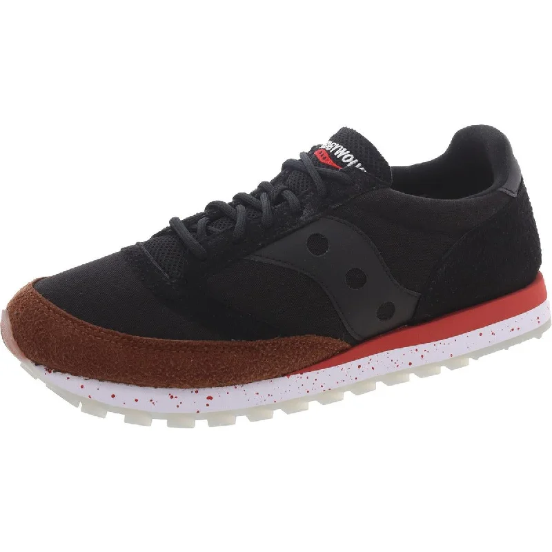 Running shoes with high arches -Saucony Mens JAZZ 81 Faux Leather Trainer Running & Training Shoes