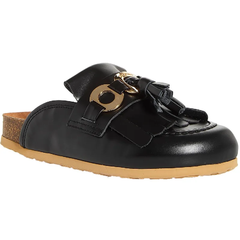 Loafers for indoor evening strolls -See by Chloe Womens Leather Tassel Loafers