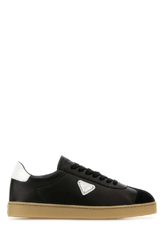 PRADA Premium Napa Leather Sneakers for Men