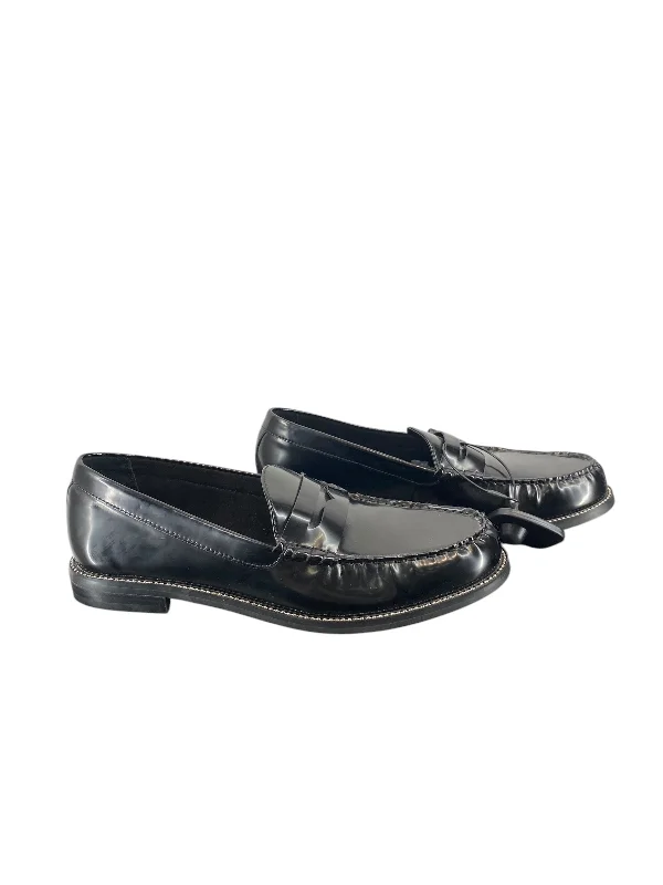 Flats for muggy weather -Shoes Flats By Steve Madden In Black, Size: 8