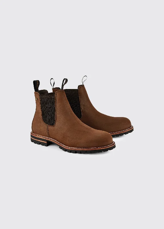 Boots for polished spring hikes -Offaly Ankle Boot - Walnut