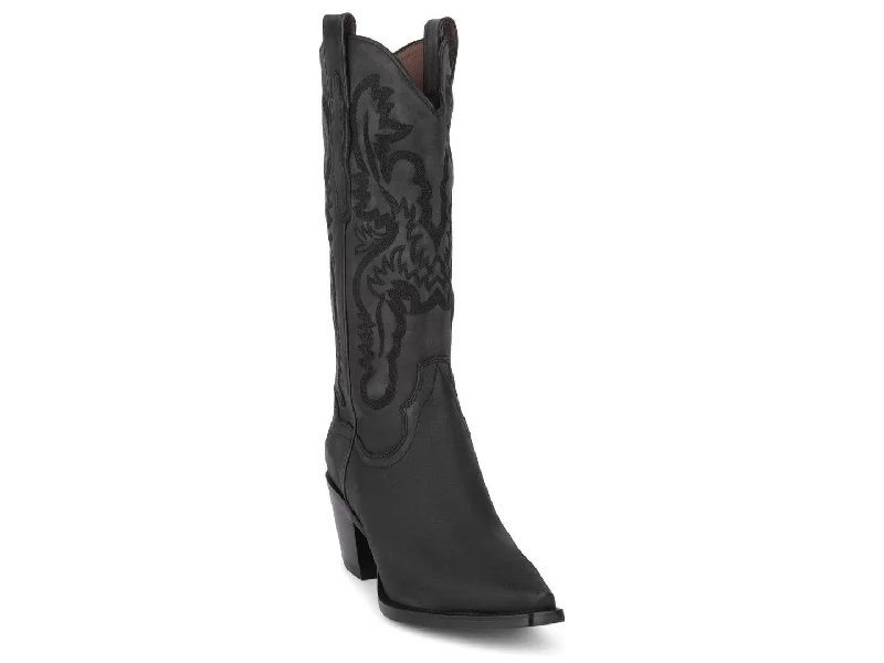 Boots with faint shimmer patterns -Jeffrey Campbell: Dagget in Black