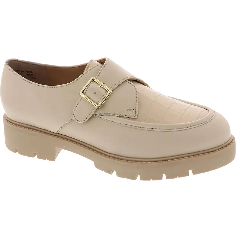 Loafers for casual dusk meals -Seychelles Womens Catch Me Leather Slip On Loafers