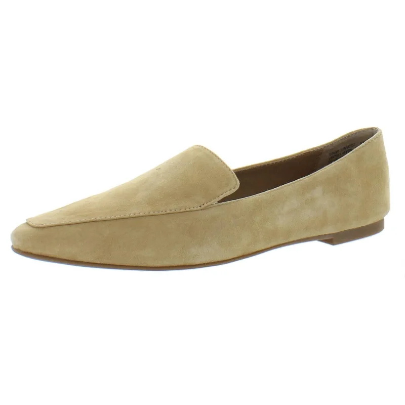 Loafers for long casual outings -Steve Madden Womens Gemmy Suede Slip On Loafers