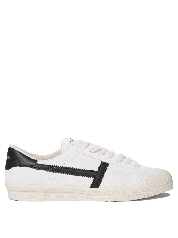 TOM FORD Premium Leather Slip-On Sneakers for Men