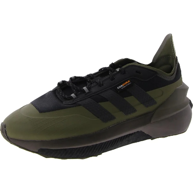 Running shoes with plush linings -Adidas Mens Avryn Fitness Workout Running & Training Shoes