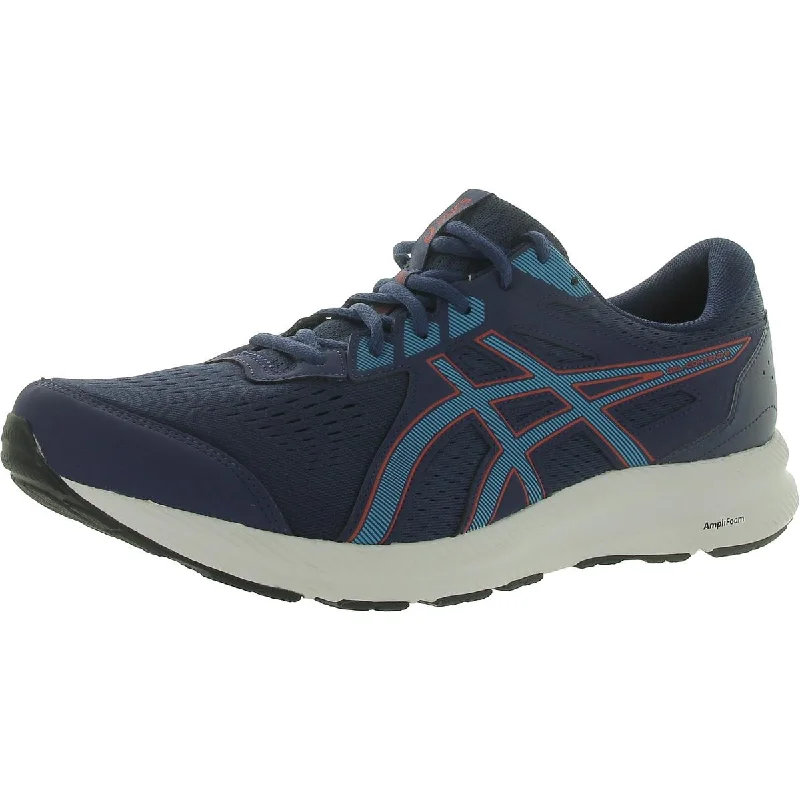 Running shoes with steep jogs -Asics Mens Gel-Contend 8 Fitness Workout Running & Training Shoes