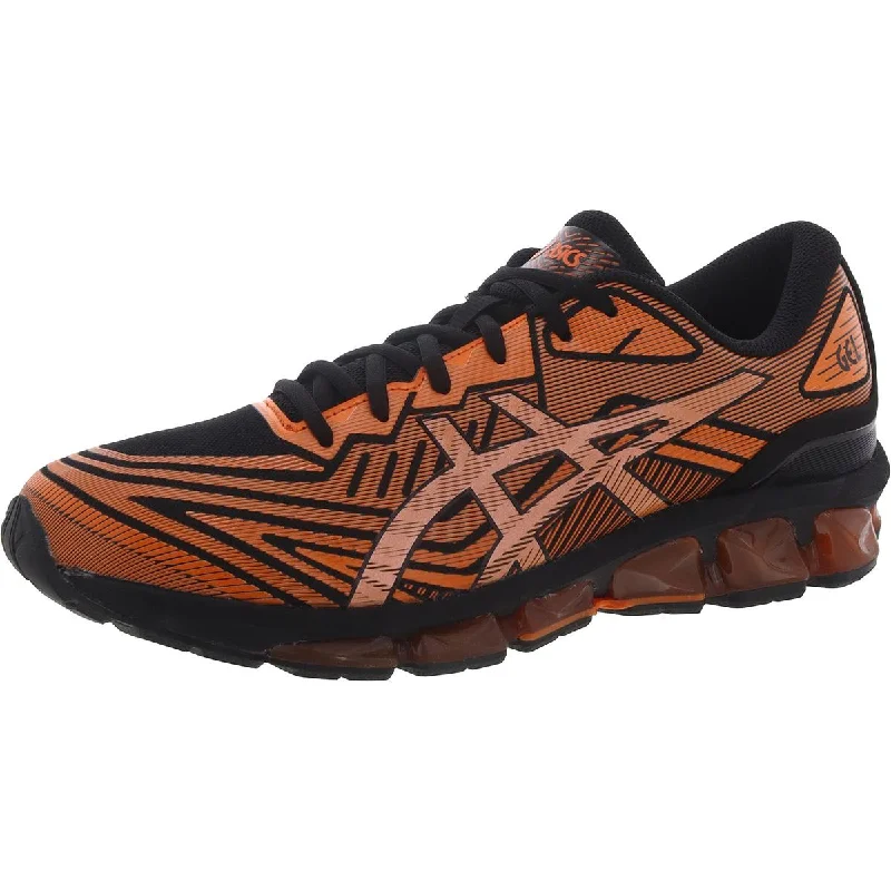 Running shoes for wet surfaces -Asics Mens GEL-Quantum 360 VII Lace-Up Padded Insole Running & Training Shoes