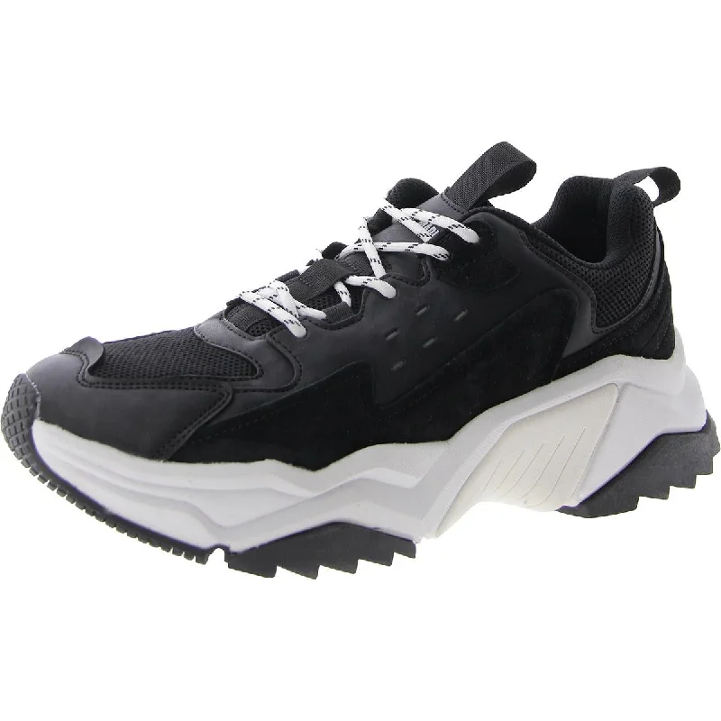 Running shoes with extra padding -Steve Madden Mens Wando Suede Fitness Running & Training Shoes