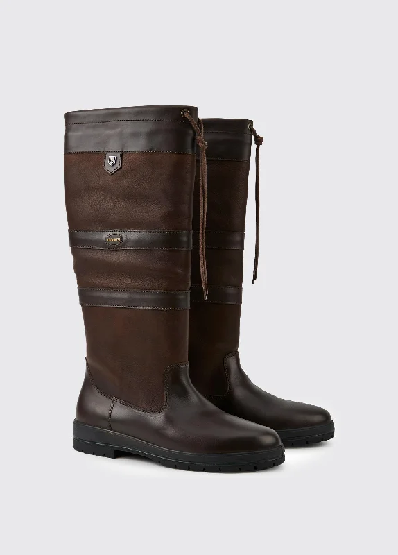 Boots with resilient sole frames -Galway Mens Country Boot  - Mocha