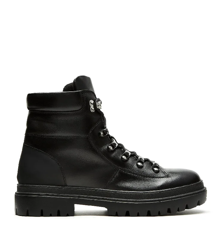 Boots for men with cracked soles -LIEM MEN'S LEATHER BOOT