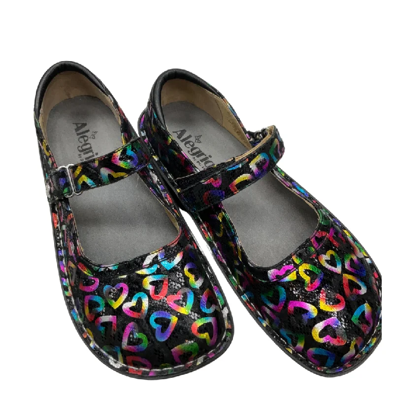 Flats with wet-proof soles -Shoes Flats By Alegria In Multi-colored, Size: 6.5