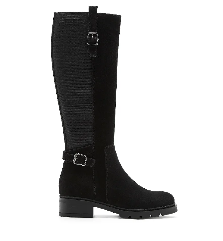 Boots for casual rainy meetups -SAINT SUEDE BOOT