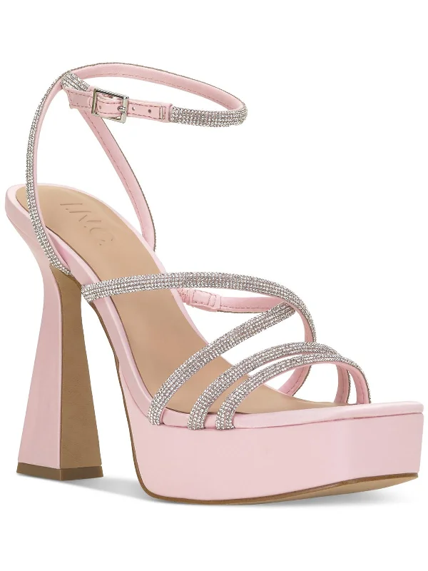 High heels for indoor events -Ritikaf Womens Embellished Strappy Pumps