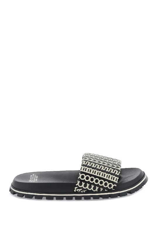 Slippers with soft soles -Marc Jacobs Women's The Monogram Slide