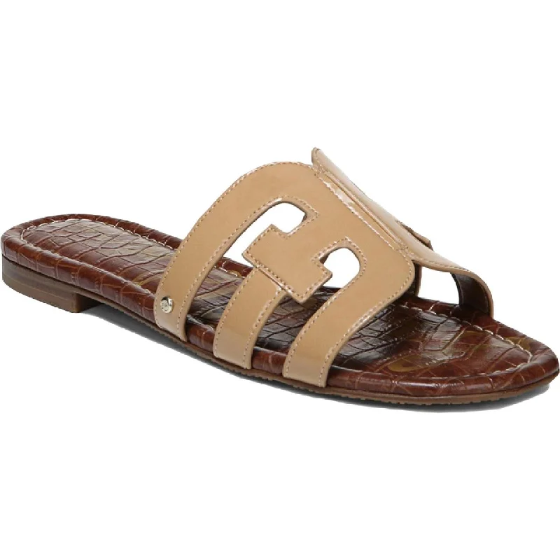 Sandals with shore talks -Sam Edelman Womens Bay Cut-Out Slip On Slide Sandals