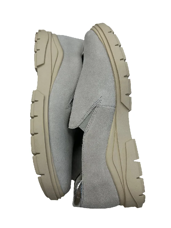 Flats for fall outings -Shoes Flats By Franco Sarto In Grey, Size: 7.5