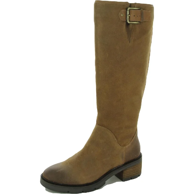 Boots for casual rainy events -Donald J. Pliner Womens Seneca Leather Tall Knee-High Boots