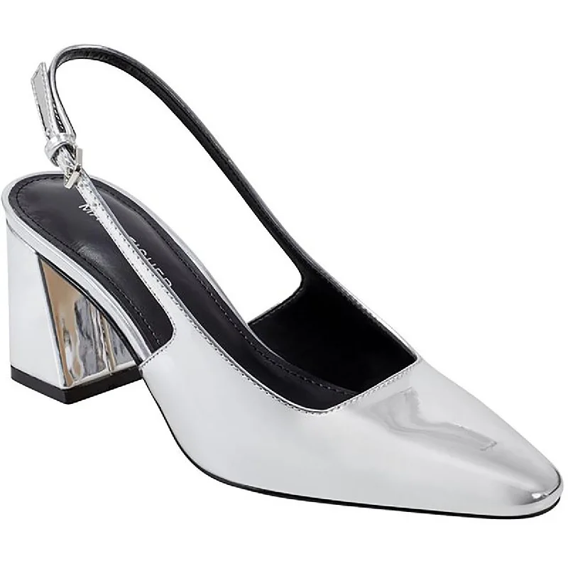 High heels with thick heels -Leanea Womens Leather Pumps