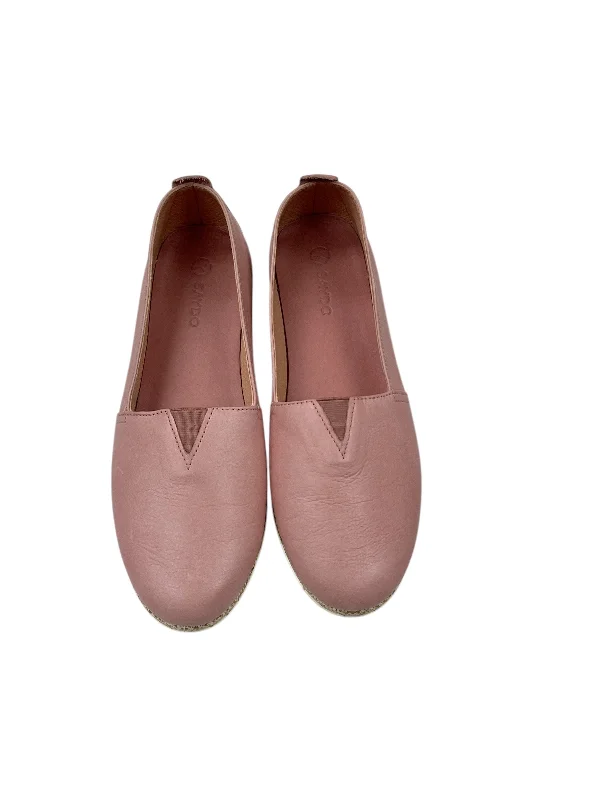 Flats for home retreats -Shoes Flats By Cme In Pink, Size: 10