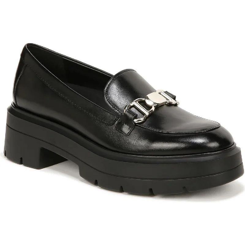 Loafers with non-slip sole linings -Naturalizer Womens Nina Chain Embellished Penny Loafers