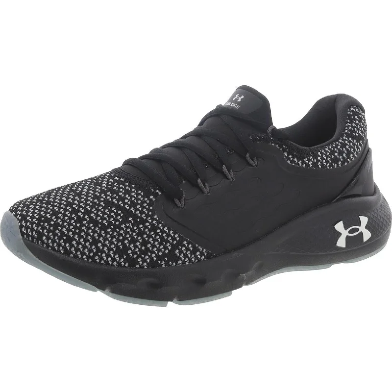 Running shoes with tough heels -Under Armour Mens Charged Vantage Knit Fitness Workout Running & Training Shoes