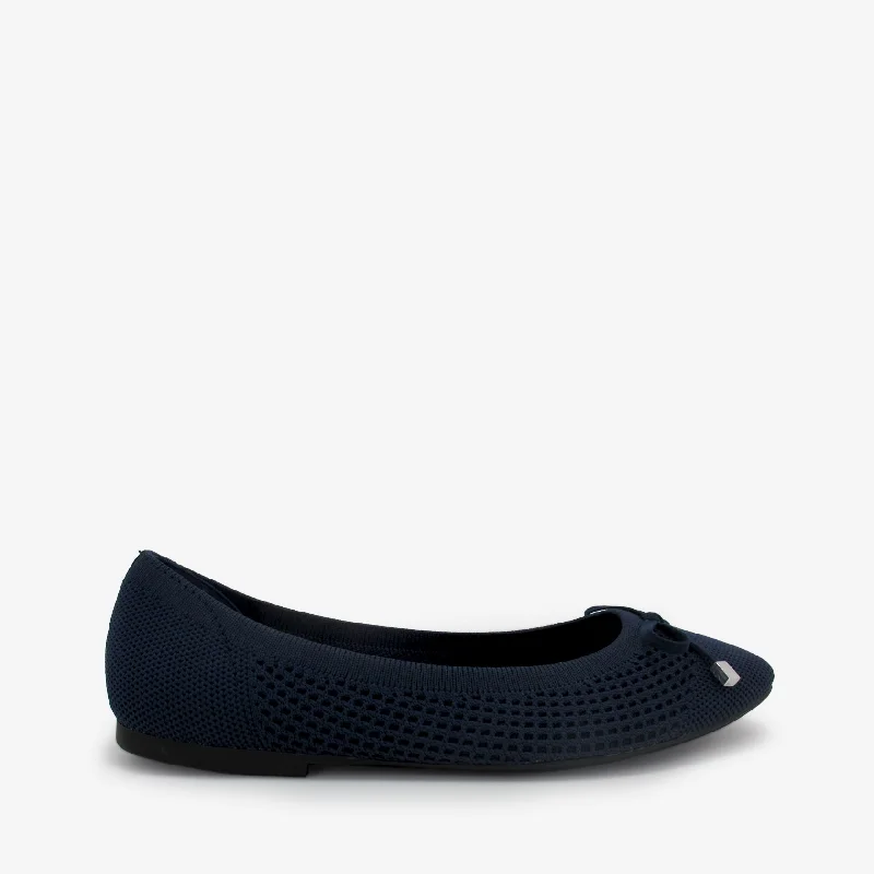 Flats for flexible workdays -CRUISER NAVY