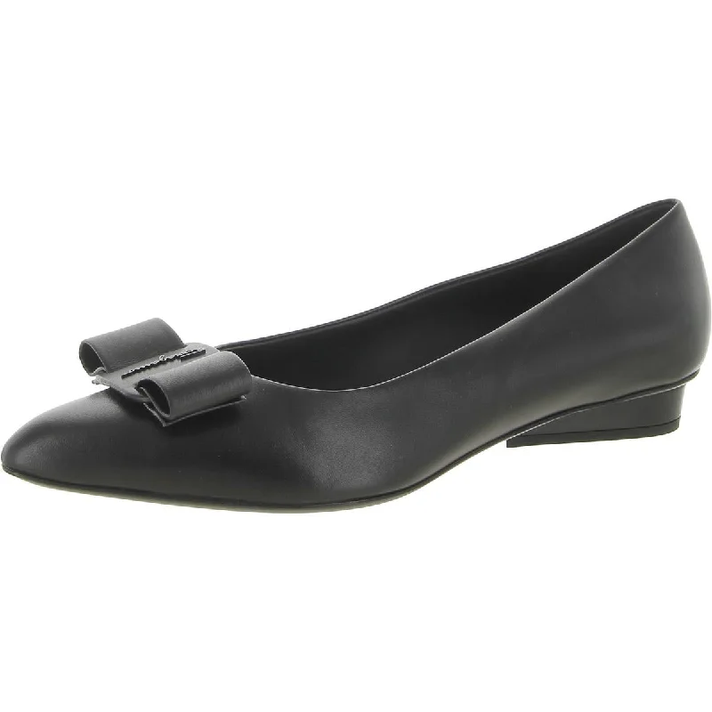 Loafers for casual evening meetups -Salvatore Ferragamo Womens Viva Leather Dressy Loafers