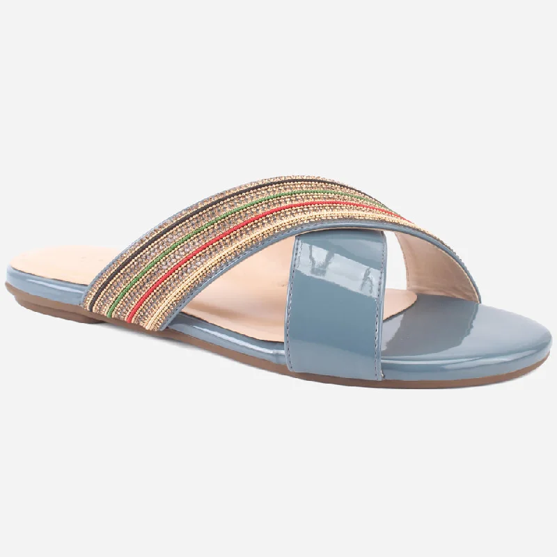 Slippers for cozy mornings -Women "BRIGITTA" Casual Flat Slippers