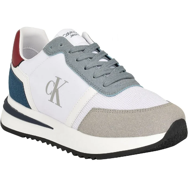 Running shoes with durable stitching -Calvin Klein Jeans Mens Gym Fitness Running & Training Shoes