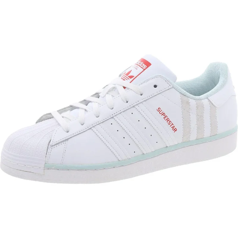 Running shoes for fast races -adidas Originals Mens SUPERSTAR Leather Trainer Running & Training Shoes