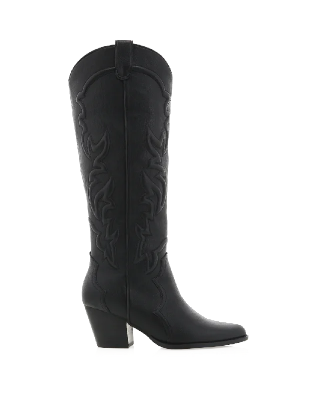 Boots for indoor dusk strolls -PARKIN - BLACK