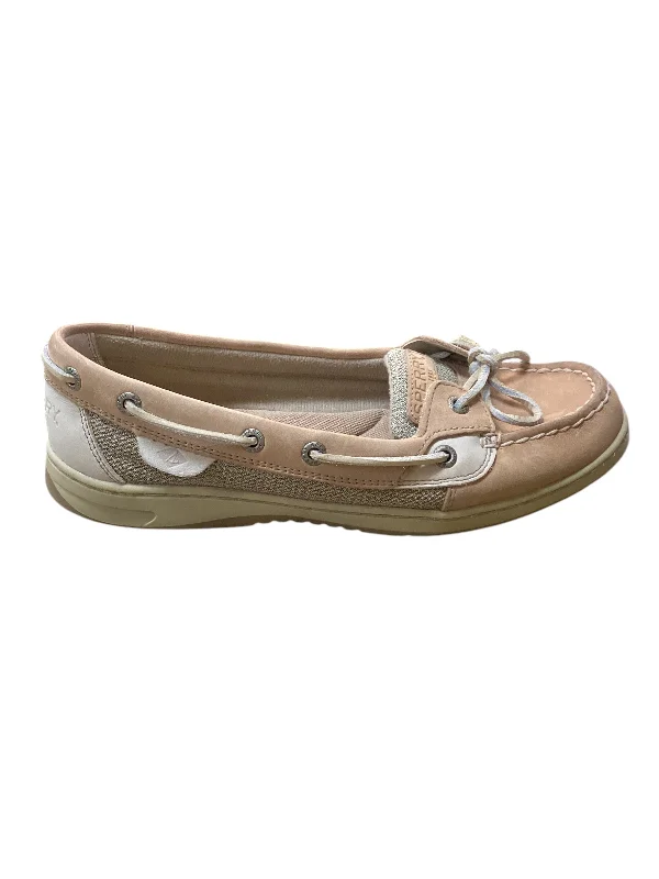 Flats with vibrant hues -Shoes Flats By Sperry In Beige, Size: 9