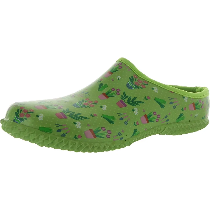 Slippers for quick relaxation -GARDEN DAYS Womens Round toe Slip on Clogs