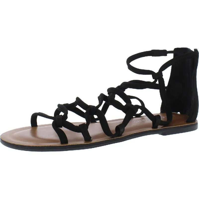 Sandals with deal shore hush -Lucky Brand Womens Anisha Leather Strappy Gladiator Sandals