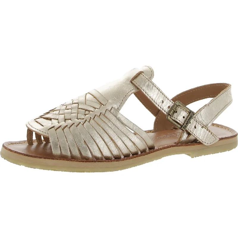 Sandals with shore chats -Bearpaw Womens Gloria Faux Leather Peep-Toe Huarache Sandals