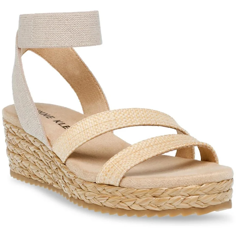 Sandals for park picnics -Anne Klein Womens Alyson Wedge Sandals