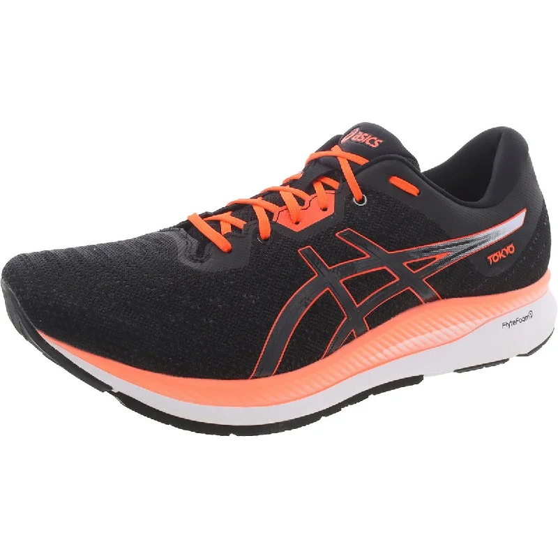 Running shoes for routine exercise -Asics Mens EvoRide Tokyo Gym Fitness Running & Training Shoes