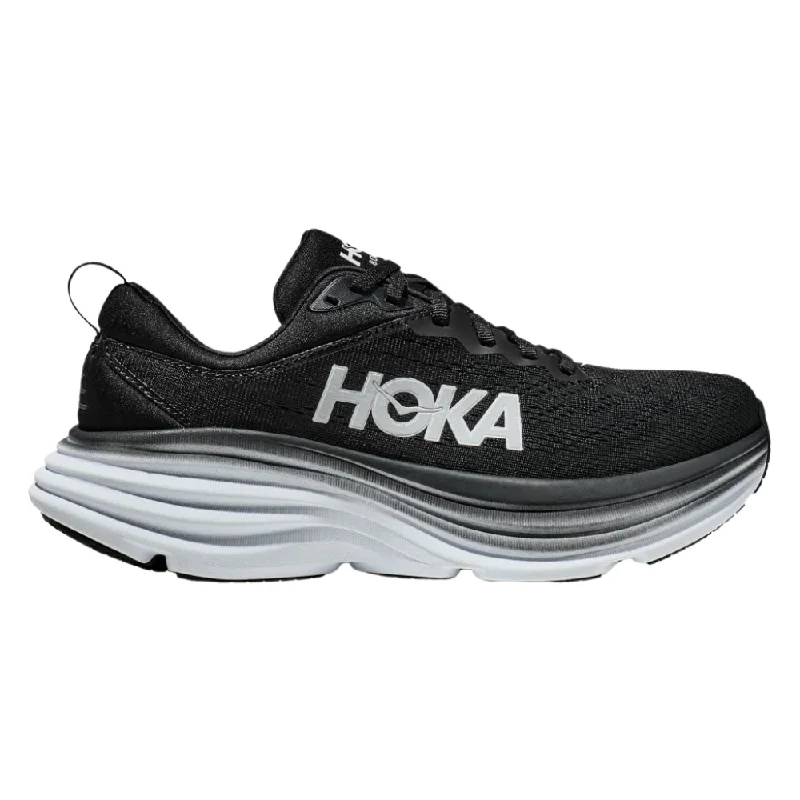 Hoka Bondi 8 Sneaker Black/White (Men's)