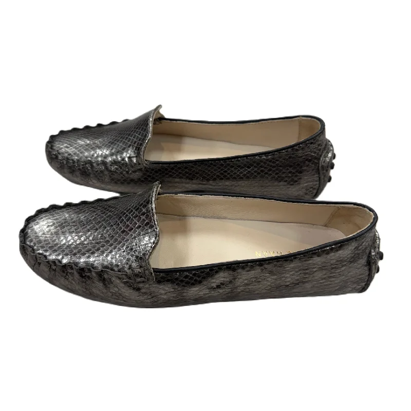 Flats with quiet days -Shoes Flats By Cole-haan In Silver, Size: 5.5